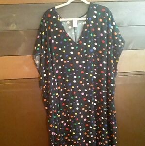 Polka Dot Maxi Dress